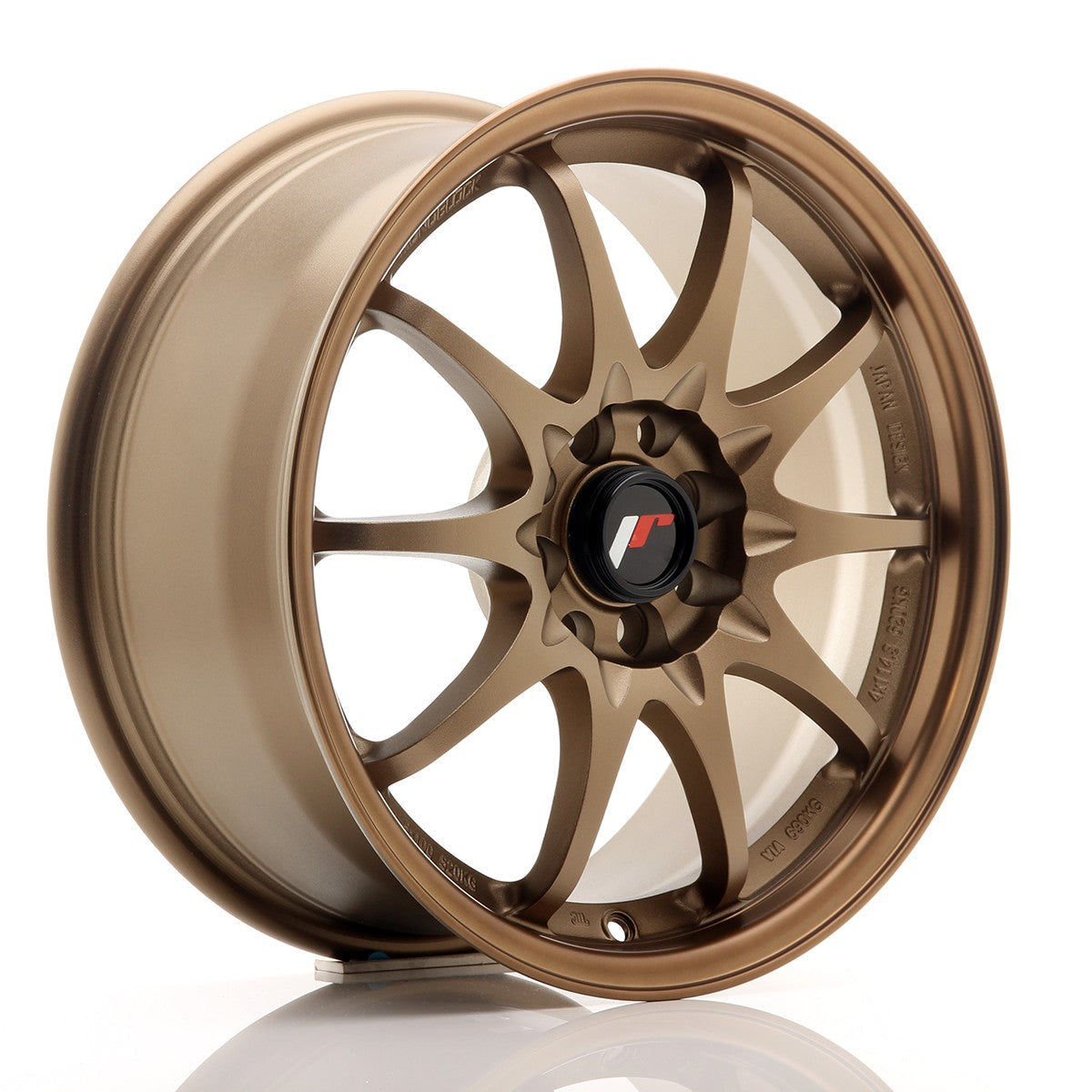 Japan Racing LLANTA JAPAN RACING JR5 16X7 ET 30 4X100 4X108 CB 73,1 BRONCE