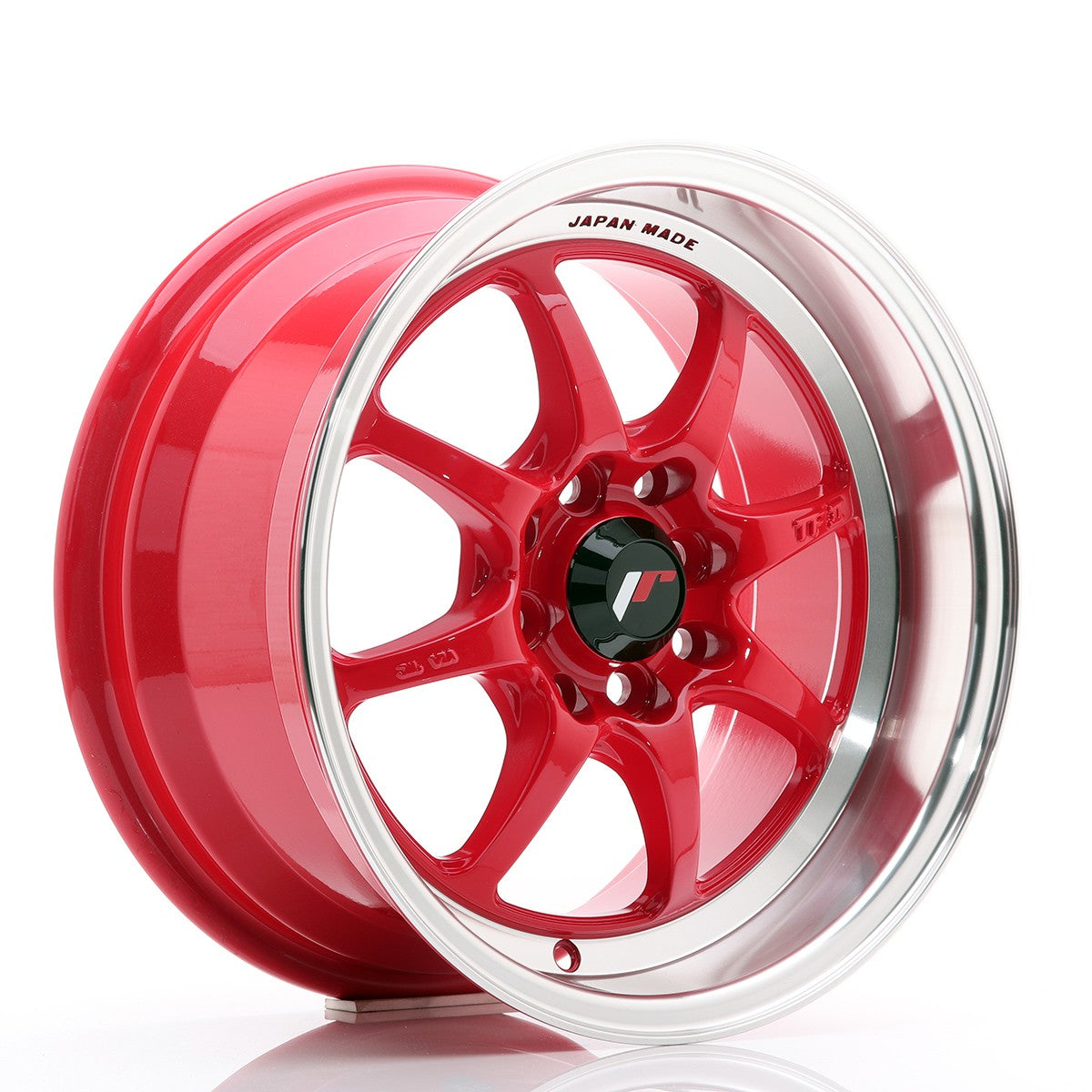 Japan Racing LLANTA JAPAN RACING TFII 15''X7,5 ET 30 4X100 4X114,3 CB 73,1 ROJO