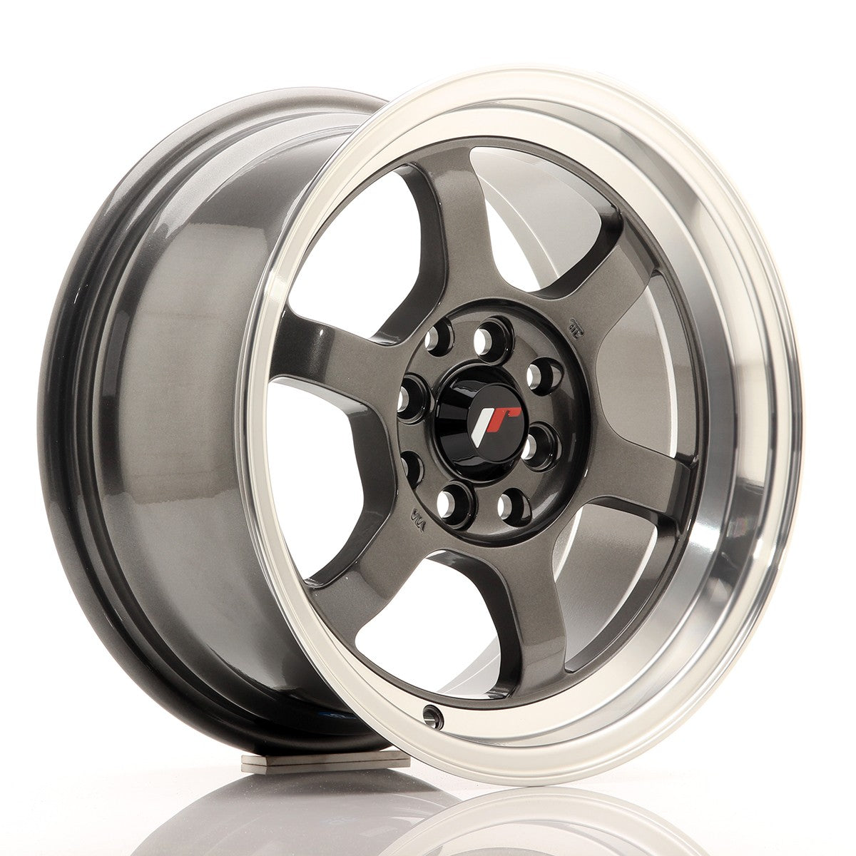 Japan Racing LLANTA JAPAN RACING JR12 15''X7,5 ET 26 4X100 4X108 CB 73,1 GUN METAL