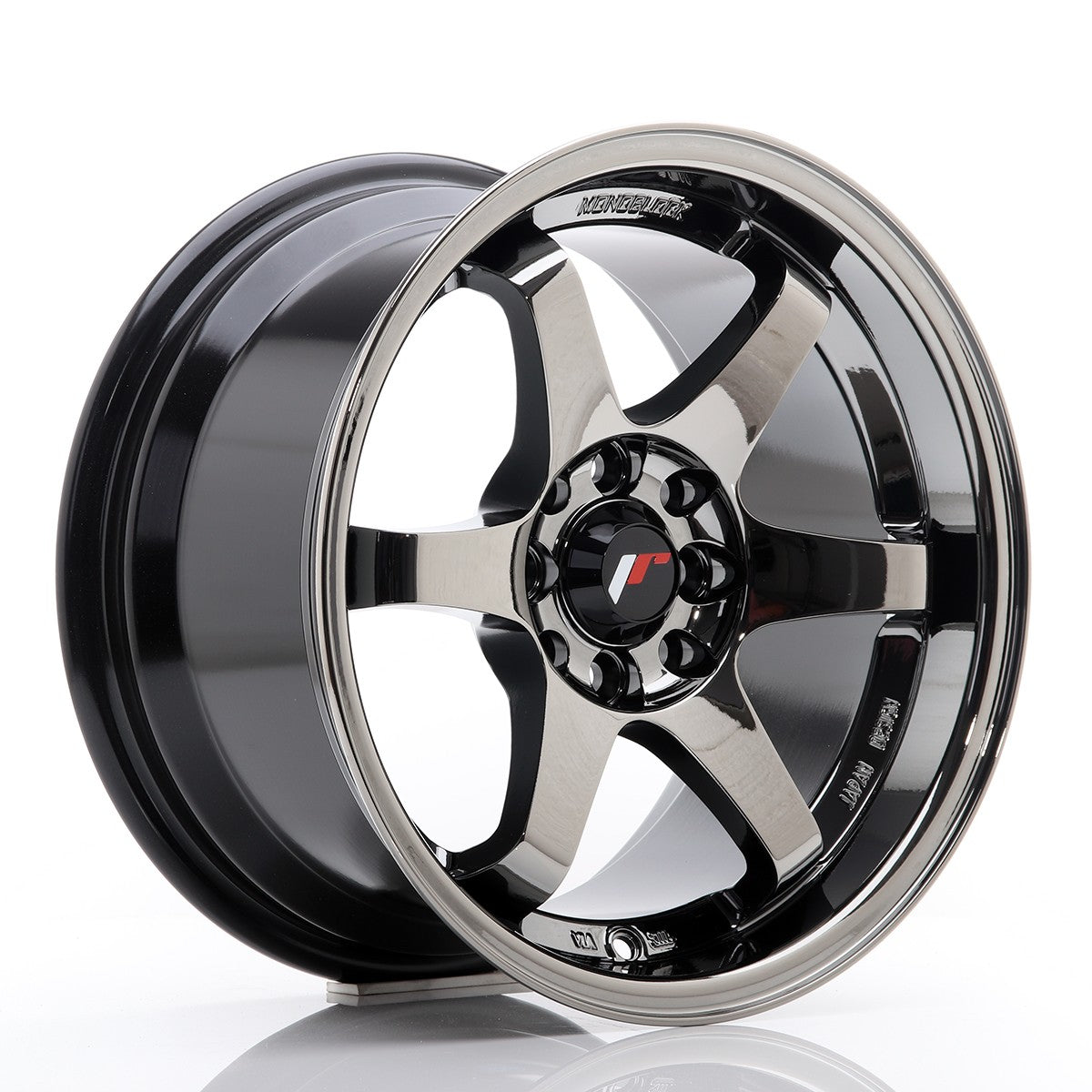 Japan Racing LLANTA JAPAN RACING JR3 15''X8 ET 25 4X100 4X108 CB 73,1 CROMADO