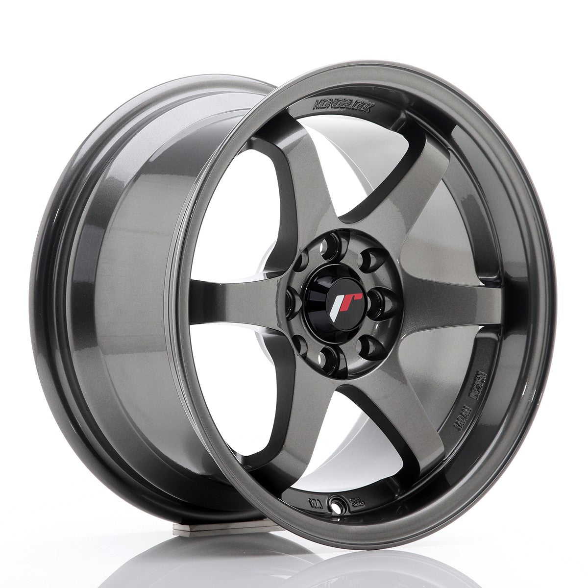 Japan Racing LLANTA JAPAN RACING JR3 15''X8 ET 25 4X100 4X108 CB 73,1 GUN METAL