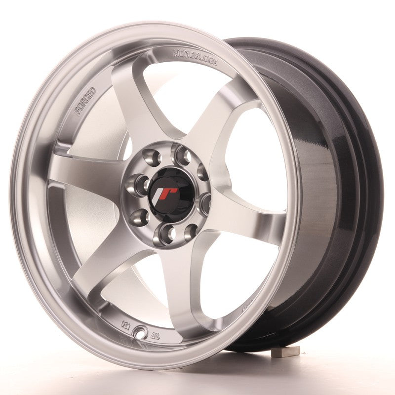 Japan Racing LLANTA JAPAN RACING JR3 15''X8 ET 25 4X100 4X108 CB 73,1 SILVER
