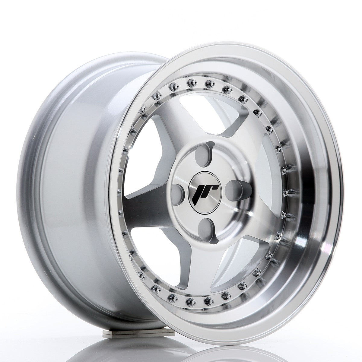 Japan Racing LLANTA JAPAN RACING JR6 15''X8 ET 25 BLANK CB 73,1 SILVER
