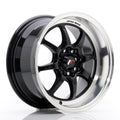 Japan Racing LLANTA JAPAN RACING TFII 15''X7,5 ET 10 4X100 4X114,3 CB 73,1 NEGRO