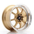 Japan Racing LLANTA JAPAN RACING TFII 15''X7,5 ET 10 4X100 4X114,3 CB 73,1 GOLD