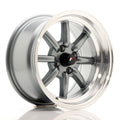 Japan Racing LLANTA JAPAN RACING JR19 15''X8 ET 0 4X100 CB 73,1 GUN METAL