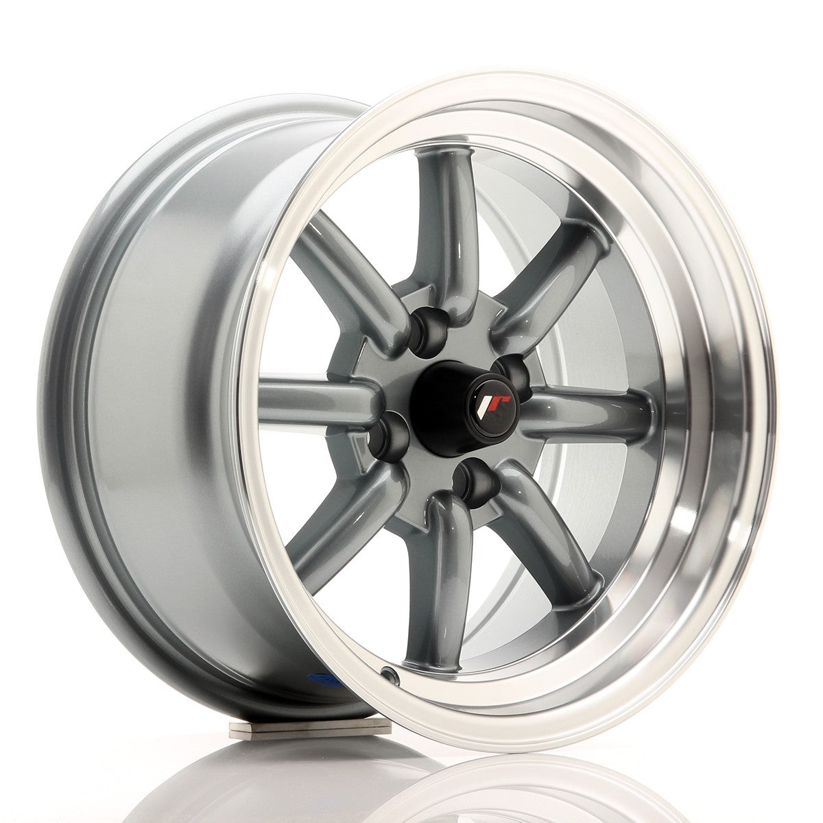 Japan Racing LLANTA JAPAN RACING JR19 15''X8 ET 0 4X100 4X108 CB 73,1 GUN METAL