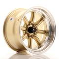 Japan Racing LLANTA JAPAN RACING JR19 15''X9 ET -13 4X100 4X114,3 CB 73,1 GOLD