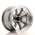 Japan Racing LLANTA JAPAN RACING JR19 14X9 ET -25 4X100 CB 73,1 GUN METAL