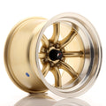 Japan Racing LLANTA JAPAN RACING JR19 15''X10,5 ET -32 4X100 4X114,3 CB 73,1 GOLD