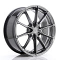 Japan Racing LLANTA JAPAN RACING JR37 20X8,5 ET BLANK BLANK CB 72,6 HIPER NEGRO