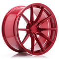 Japan Racing LLANTA JAPAN RACING CVR4 20X9,5 ET BLANK BLANK CB 72,6 CANDY ROJO