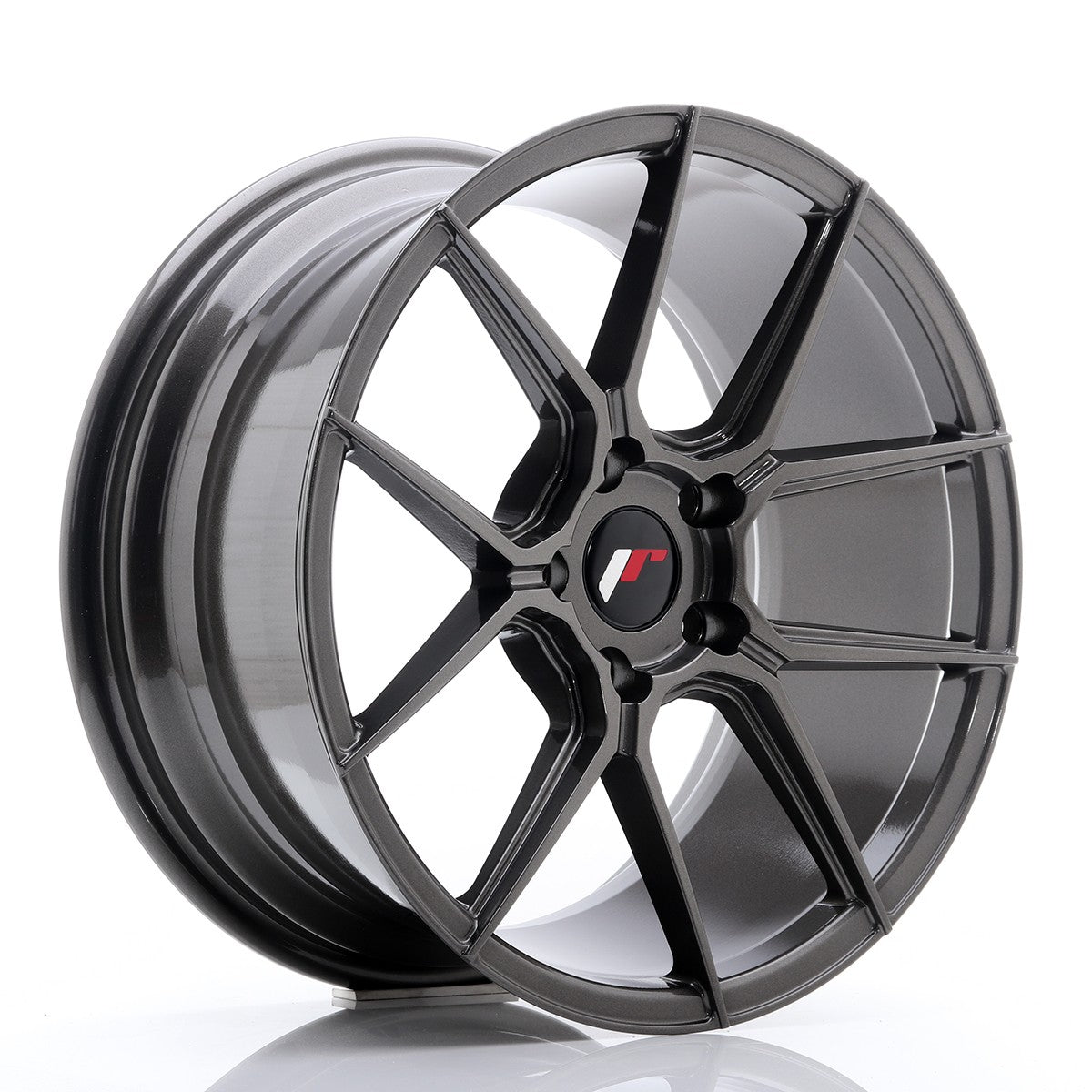 Japan Racing LLANTA JAPAN RACING JR30 18X8,5 ET 35 5X120 CB 72,6 GRIS PULIDO