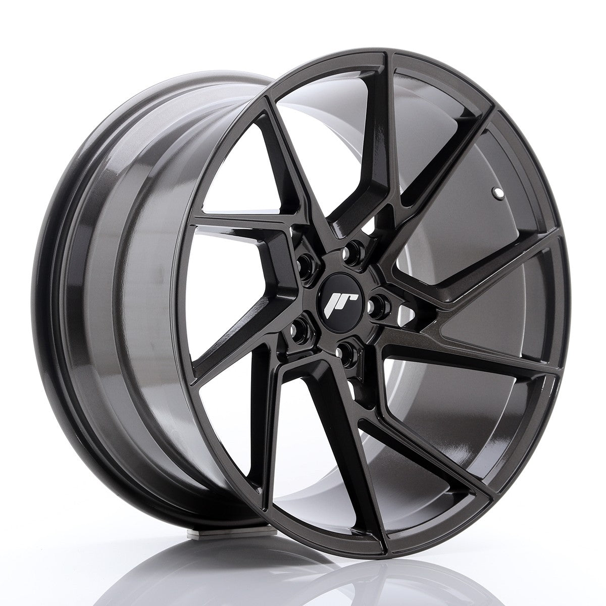 Japan Racing LLANTA JAPAN RACING JR33 20X10,5 ET 30 5X120 CB 72,6 GRIS PULIDO