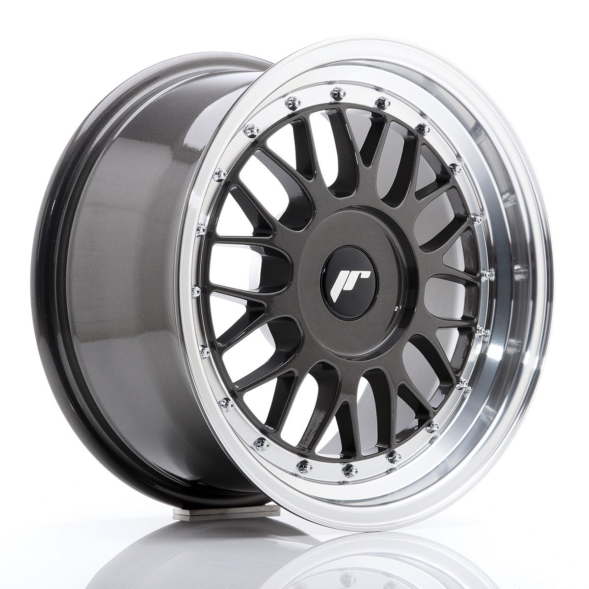 Japan Racing LLANTA JAPAN RACING JR23 16X8 ET BLANK BLANK CB 67,1 GRIS PULIDO