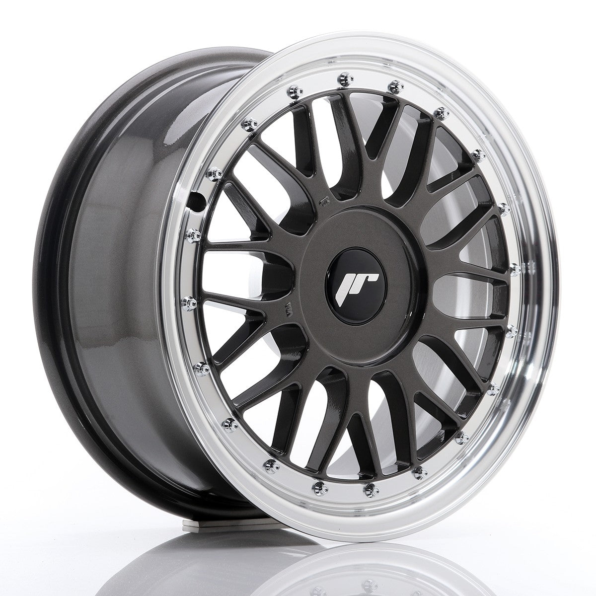 Japan Racing LLANTA JAPAN RACING JR23 16X7 ET BLANK BLANK CB 67,1 GRIS PULIDO