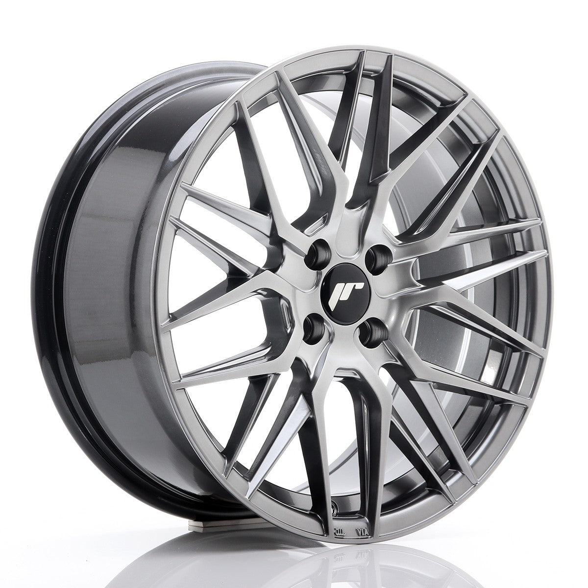 Japan Racing LLANTA JAPAN RACING JR28 17X8 ET 40 4X100 CB 67,1 HIPER NEGRO