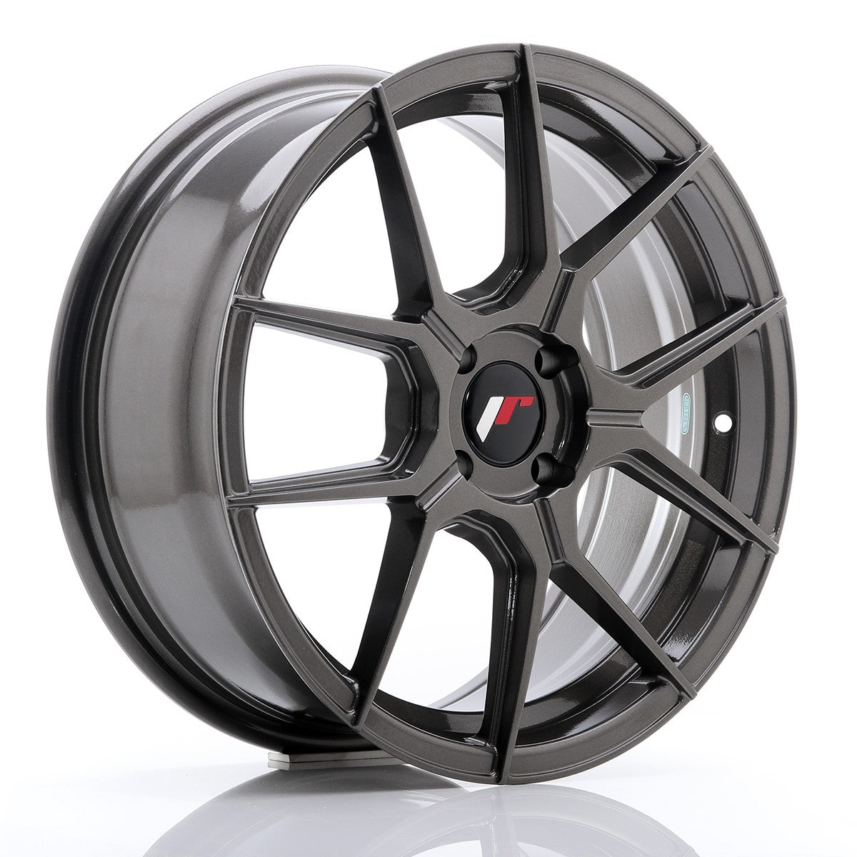 Japan Racing LLANTA JAPAN RACING JR30 17X7 ET 40 4X100 CB 67,1 GRIS PULIDO