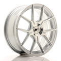 Japan Racing LLANTA JAPAN RACING JR30 17X7 ET 40 4X100 CB 67,1 PLATA