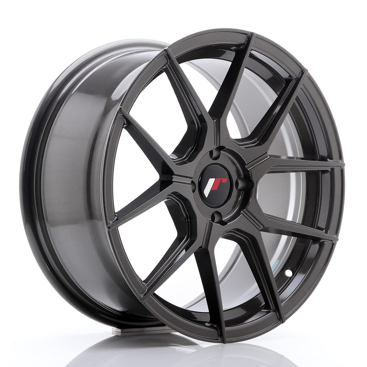 Japan Racing LLANTA JAPAN RACING JR30 17X8 ET 40 4X100 CB 67,1 GRIS PULIDO