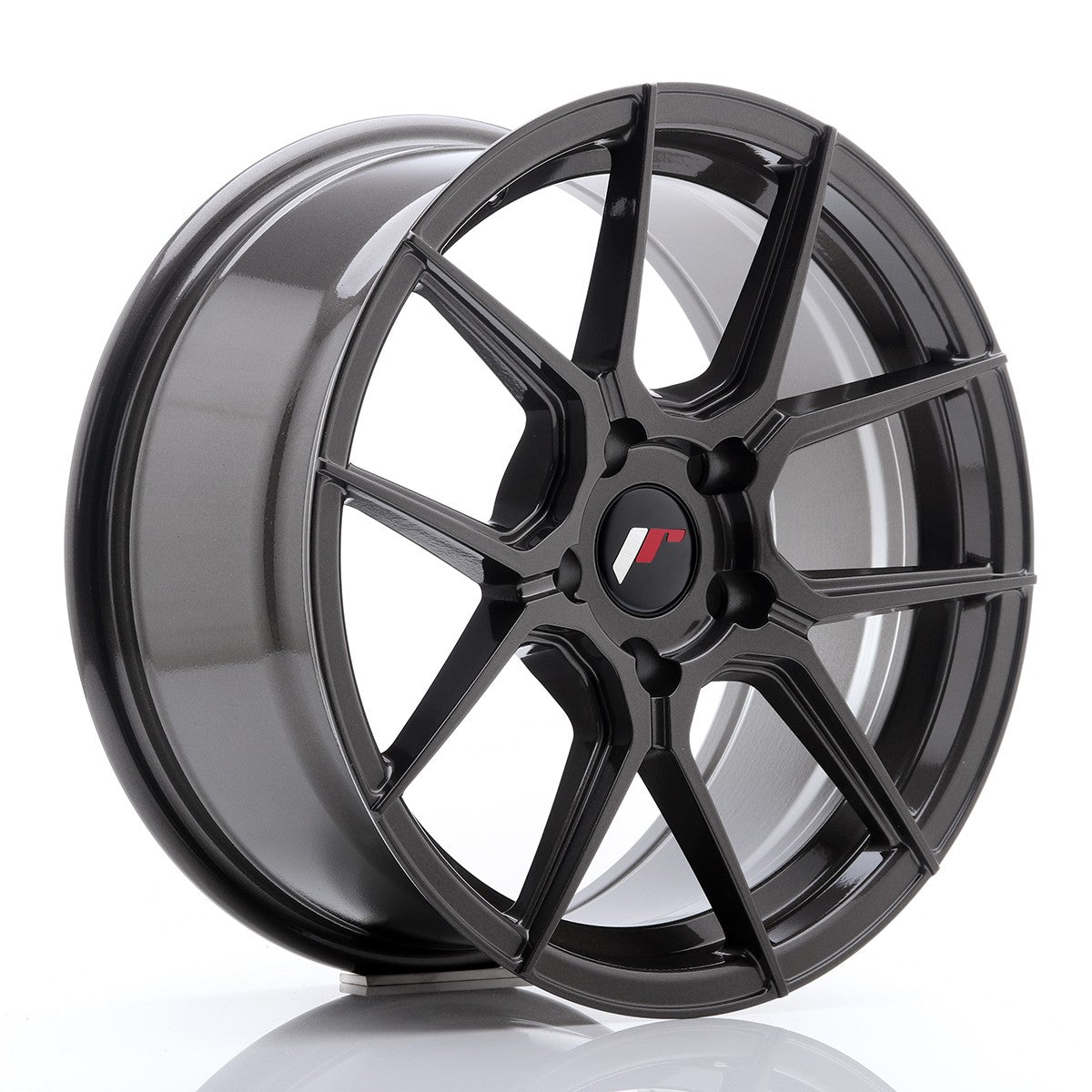 Japan Racing LLANTA JAPAN RACING JR30 17X8 ET 40 5X114,3 CB 67,1 GRIS PULIDO