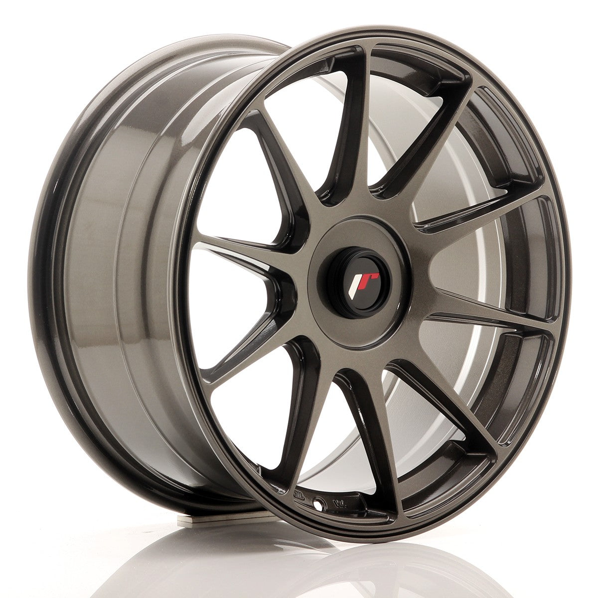 Japan Racing LLANTA JAPAN RACING JR11 17X8,25 ET 35 BLANK CB 67,1 GRIS PULIDO