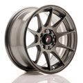Japan Racing LLANTA JAPAN RACING JR11 15''X7 ET 30 4X108 4X100 CB 67,1 GRIS PULIDO