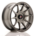 Japan Racing LLANTA JAPAN RACING JR11 15''X7 ET 30 BLANK CB 67,1 GRIS PULIDO