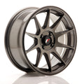 Japan Racing LLANTA JAPAN RACING JR11 16X7 ET 25 4X100 CB 67,1 GRIS PULIDO