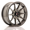 Japan Racing LLANTA JAPAN RACING JR11 16X7 ET 25 4X100 4X108 CB 67,1 GRIS PULIDO