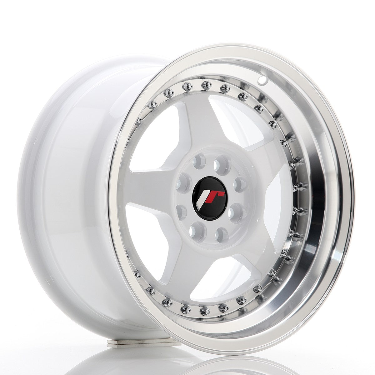 Japan Racing LLANTA JAPAN RACING JR6 15''X8 ET 25 4X100 4X108 CB 67,1 BLANCO