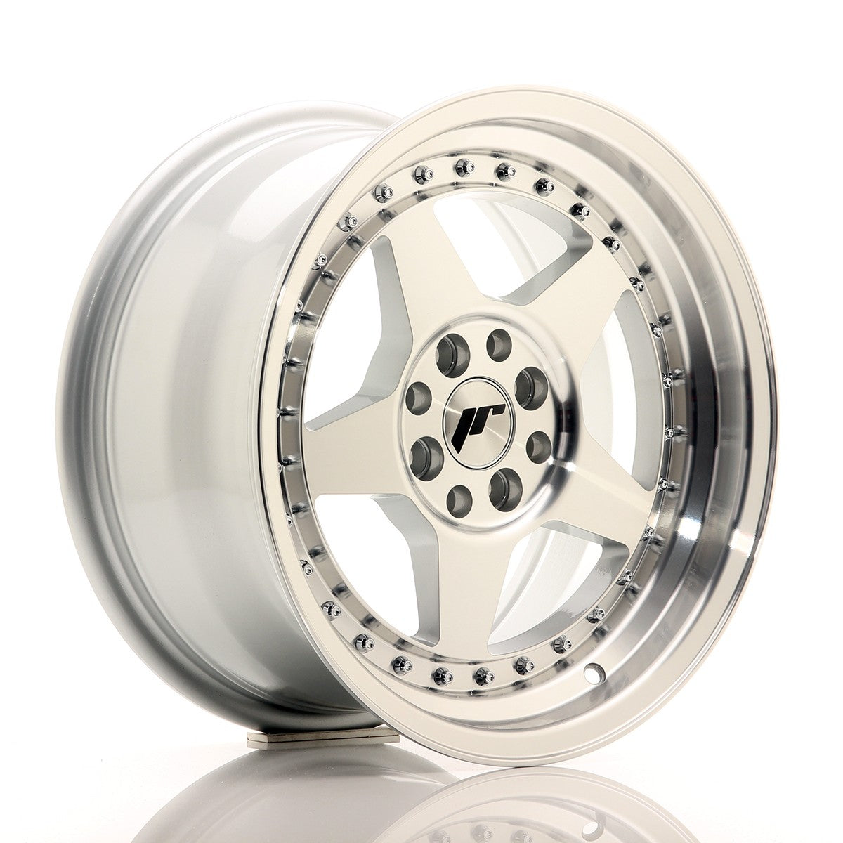 Japan Racing LLANTA JAPAN RACING JR6 16X8 ET 25 4X100 4X108 CB 67,1 SILVER