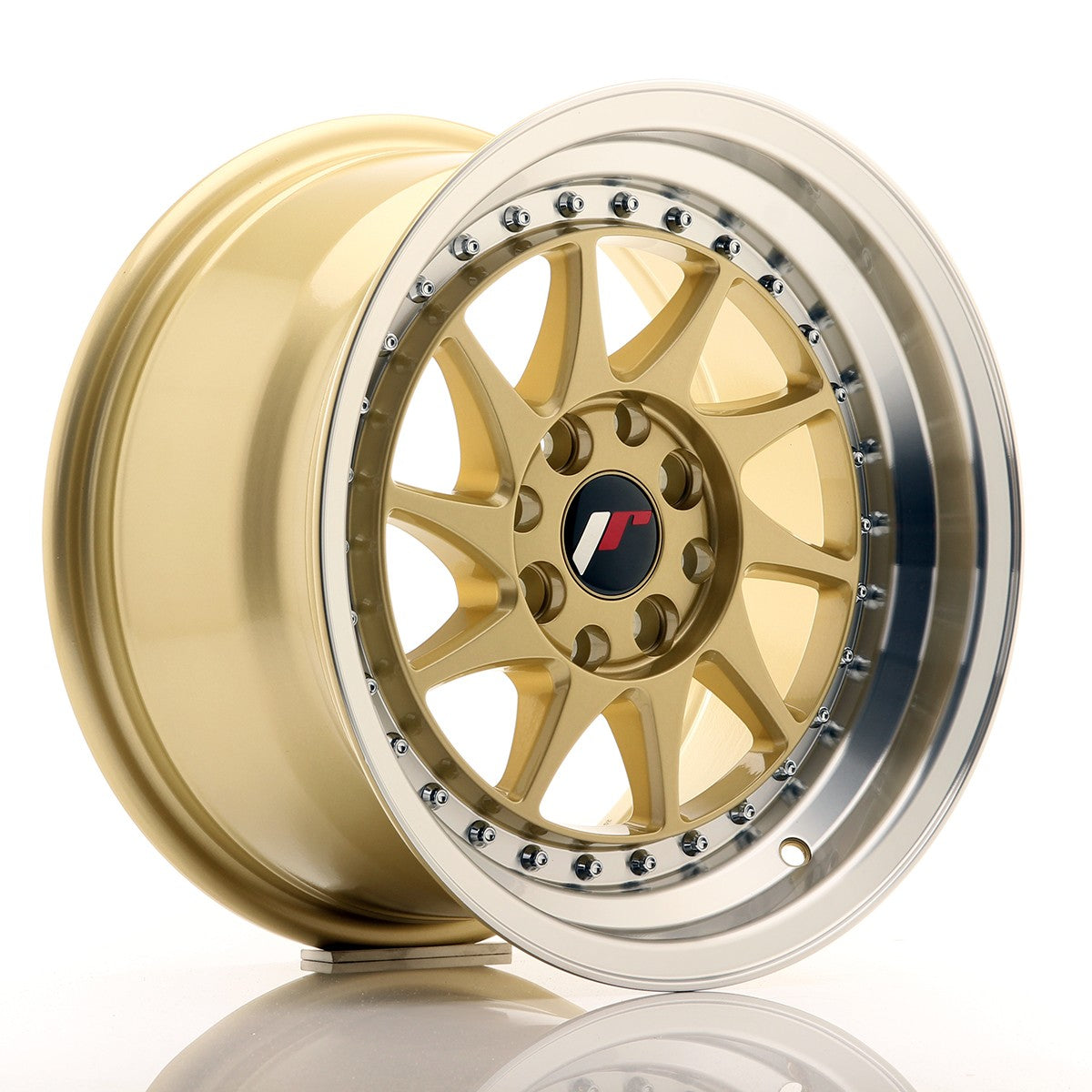Japan Racing LLANTA JAPAN RACING JR26 15''X8 ET 25 4X108 4X100 CB 67,1 GOLD