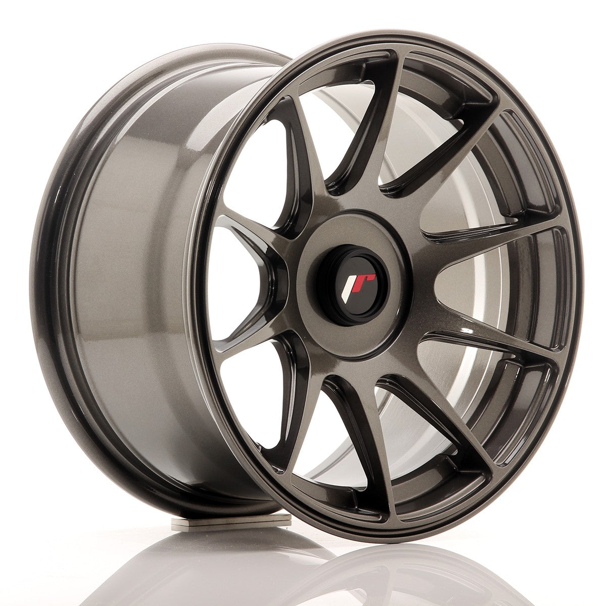 Japan Racing LLANTA JAPAN RACING JR11 15''X8 ET 25 BLANK CB 67,1 GRIS PULIDO