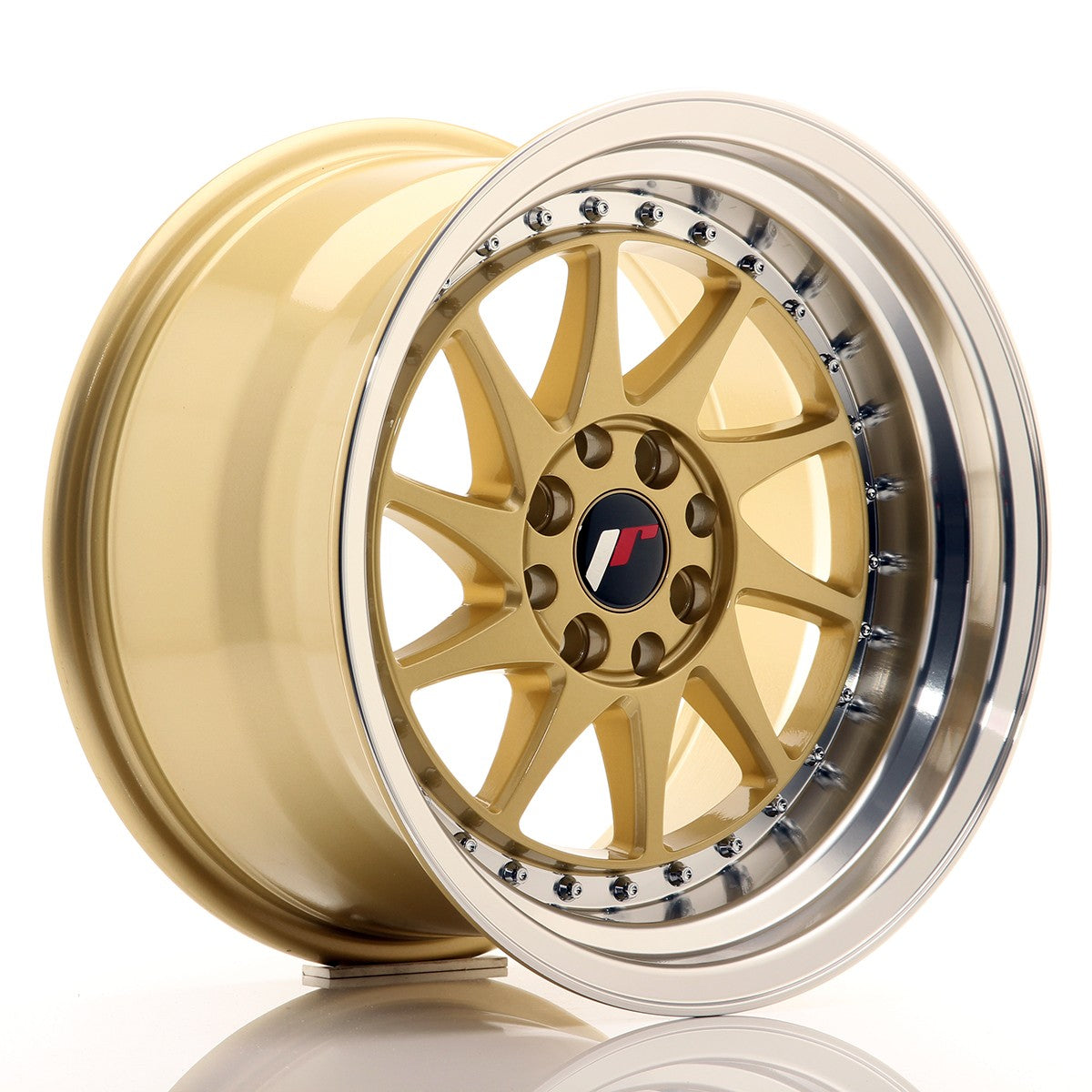 Japan Racing LLANTA JAPAN RACING JR26 16X9 ET 20 4X100 4X108 CB 67,1 GOLD