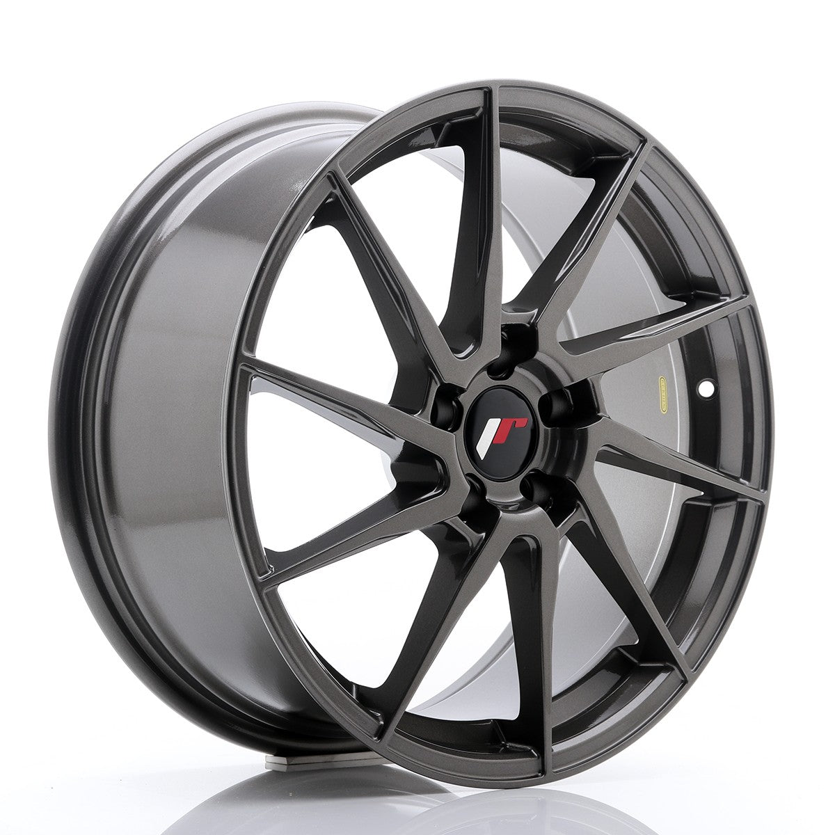 Japan Racing LLANTA JAPAN RACING JR36 18X8 ET 45 5X112 CB 66,6 GRIS PULIDO