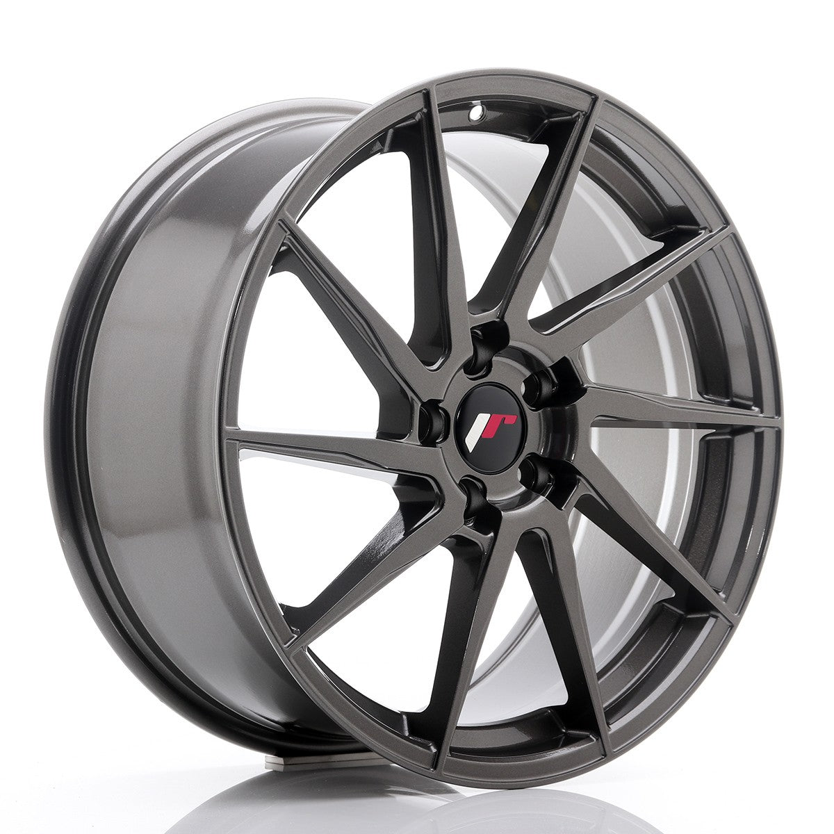 Japan Racing LLANTA JAPAN RACING JR36 19''X8,5 ET 45 5X112 CB 66,6 GRIS PULIDO