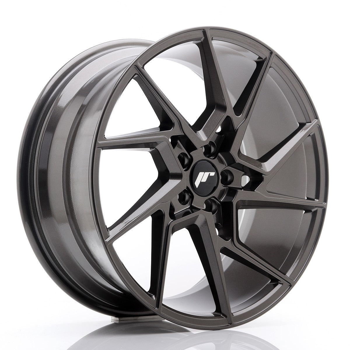Japan Racing LLANTA JAPAN RACING JR33 20X9 ET 42 5X112 CB 66,6 GRIS PULIDO