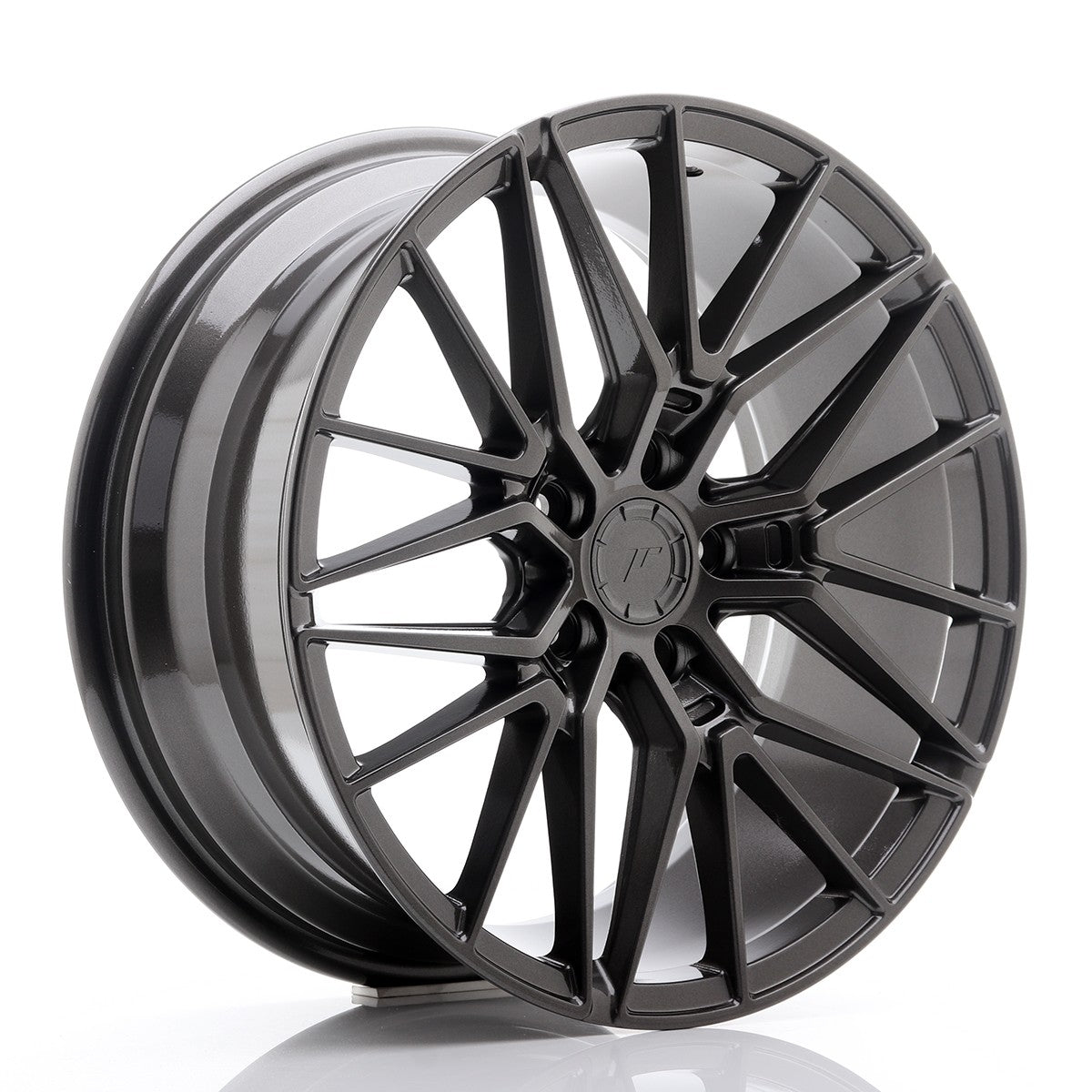Japan Racing LLANTA JAPAN RACING JR38 18X8 ET 42 5X112 CB 66,6 GRIS PULIDO