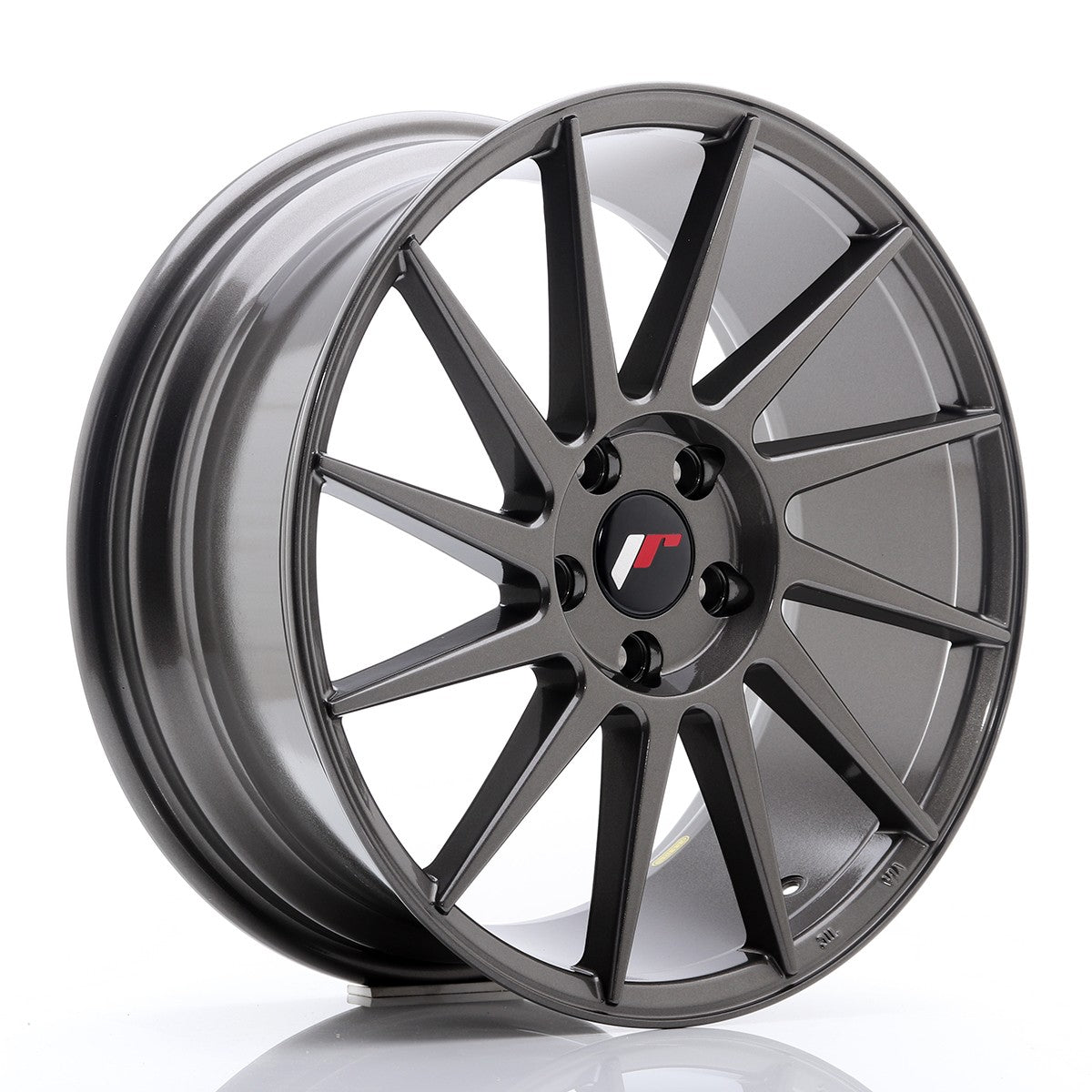 Japan Racing LLANTA JAPAN RACING JR22 18X7,5 ET 40 5X112 CB 66,6 GRIS PULIDO