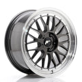 Japan Racing LLANTA JAPAN RACING JR23 18X8 ET 40 5X112 CB 66,6 GRIS PULIDO