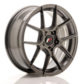 Japan Racing LLANTA JAPAN RACING JR30 17X7 ET 40 5X112 CB 66,6 GRIS PULIDO