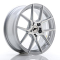 Japan Racing LLANTA JAPAN RACING JR30 17X7 ET 40 5X112 CB 66,6 PLATA