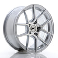 Japan Racing LLANTA JAPAN RACING JR30 17X8 ET 40 5X112 CB 66,6 PLATA