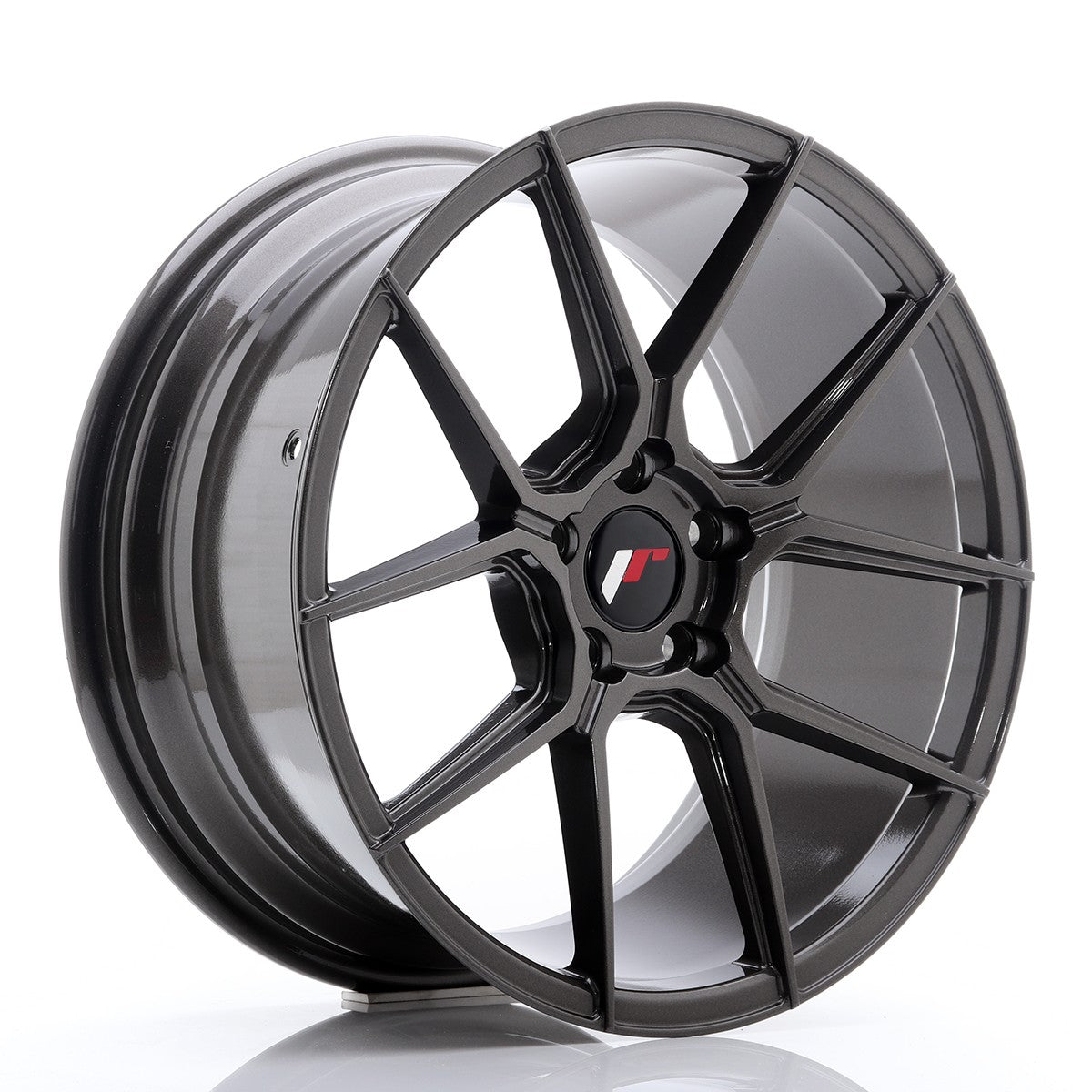 Japan Racing LLANTA JAPAN RACING JR30 18X8,5 ET 40 5X112 CB 66,6 GRIS PULIDO
