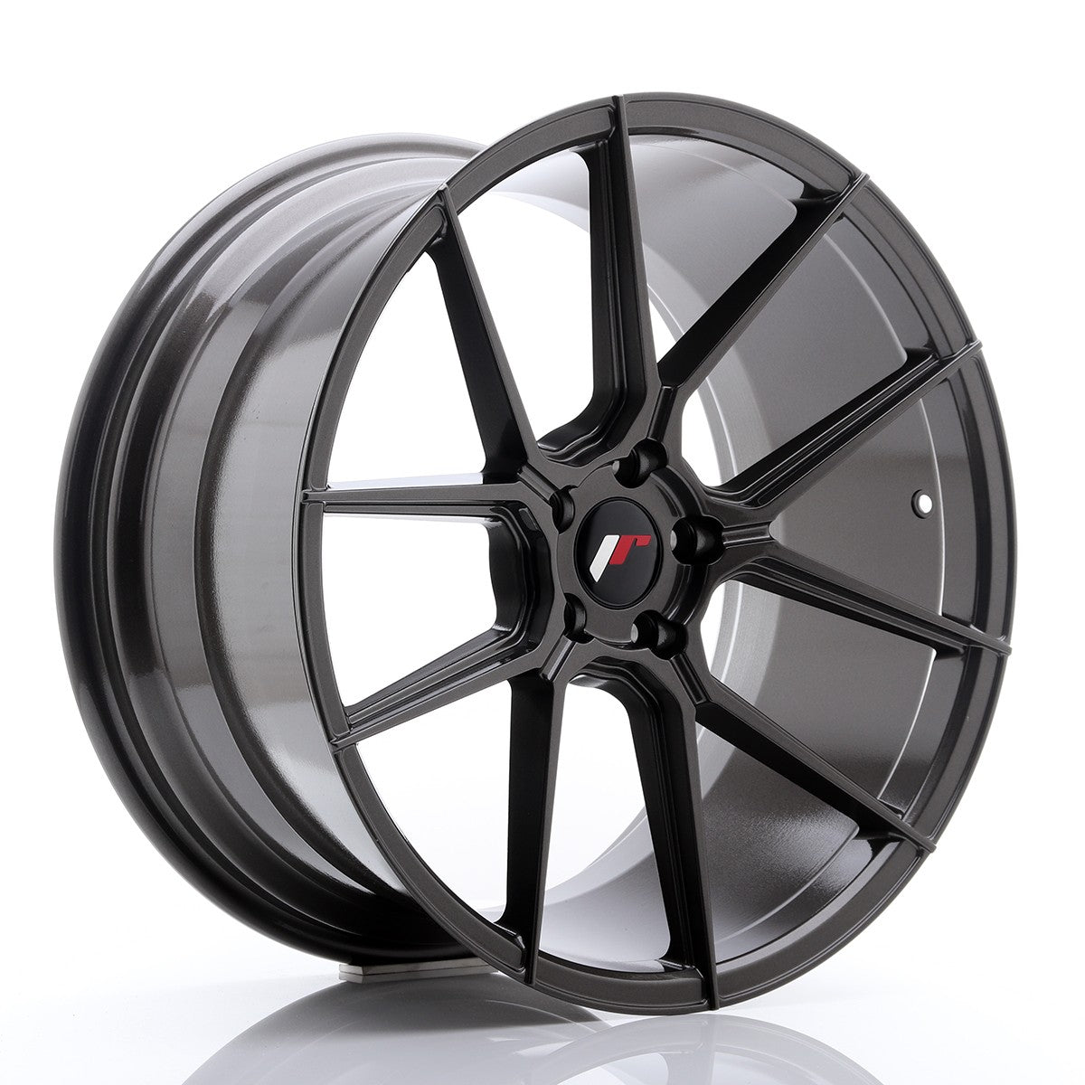 Japan Racing LLANTA JAPAN RACING JR30 20X10 ET 40 5X112 CB 66,6 GRIS PULIDO