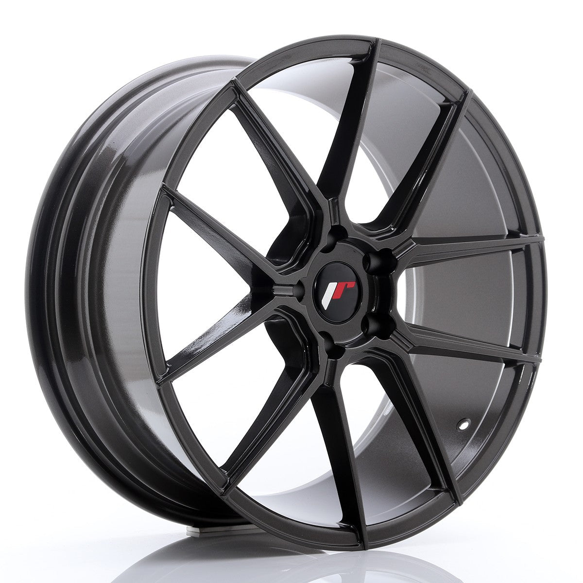 Japan Racing LLANTA JAPAN RACING JR30 20X8,5 ET 40 5X112 CB 66,6 GRIS PULIDO