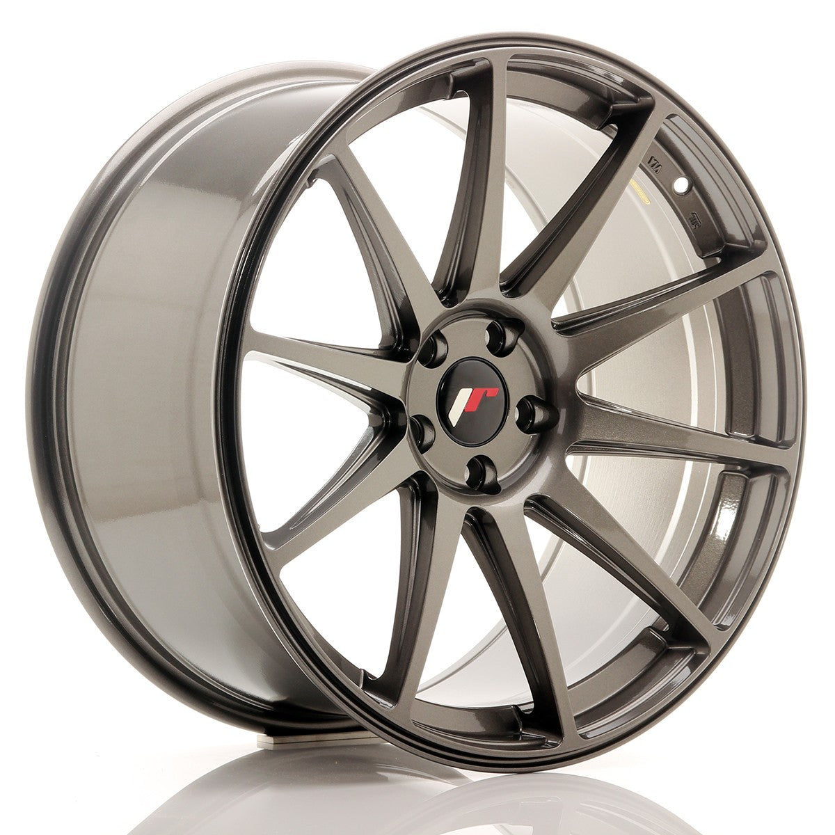 Japan Racing LLANTA JAPAN RACING JR11 20X10 ET 30 5X112 CB 66,6 GRIS PULIDO