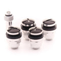 Japan Racing SET VALVULAS ALUMINIO JR V1 - BLACK