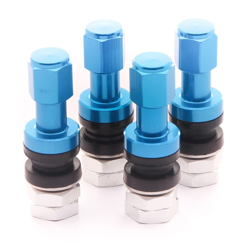 Japan Racing SET VALVULAS ALUMINIO V2 - BLUE